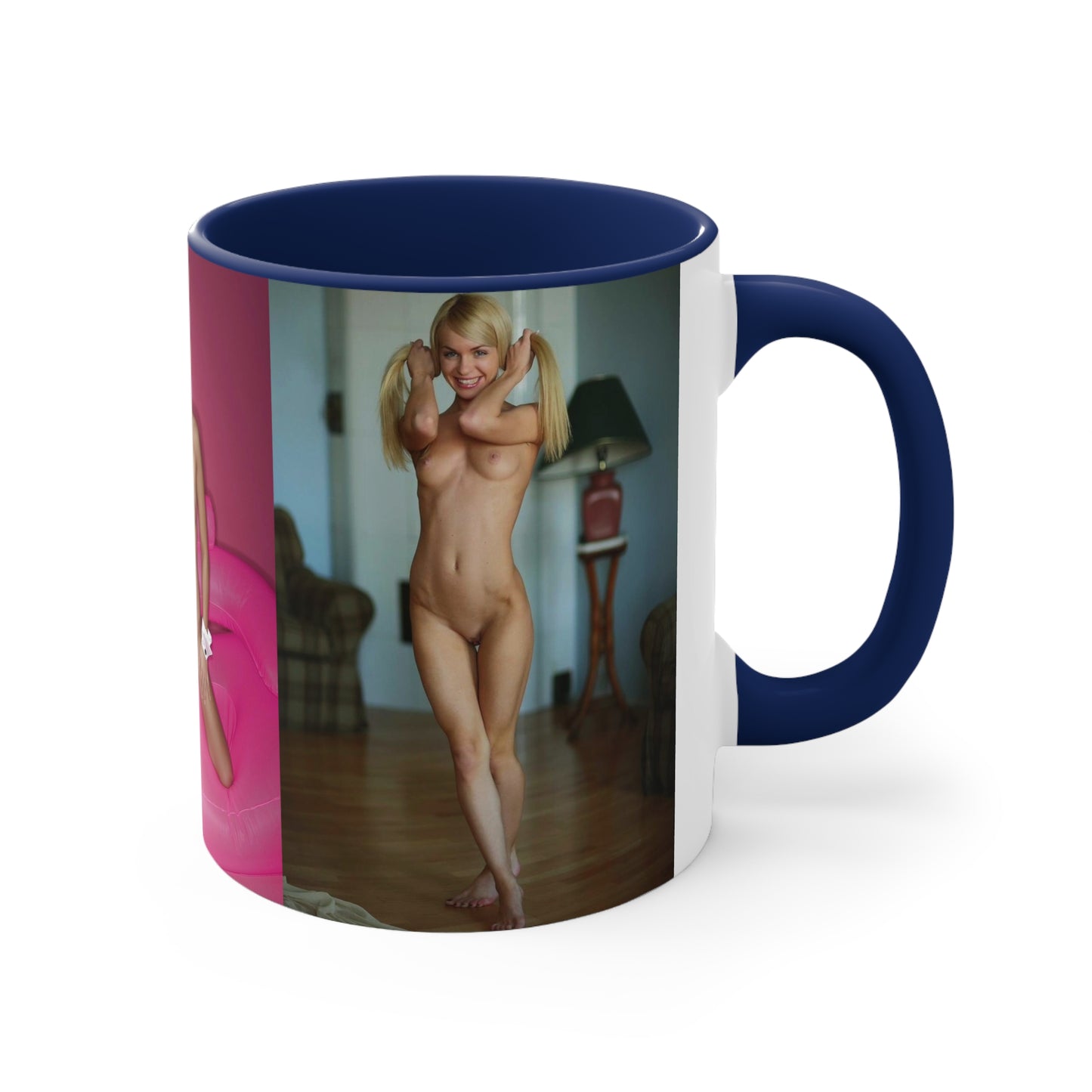 Accent Coffee Mug, 11oz Sexy Tight Nude