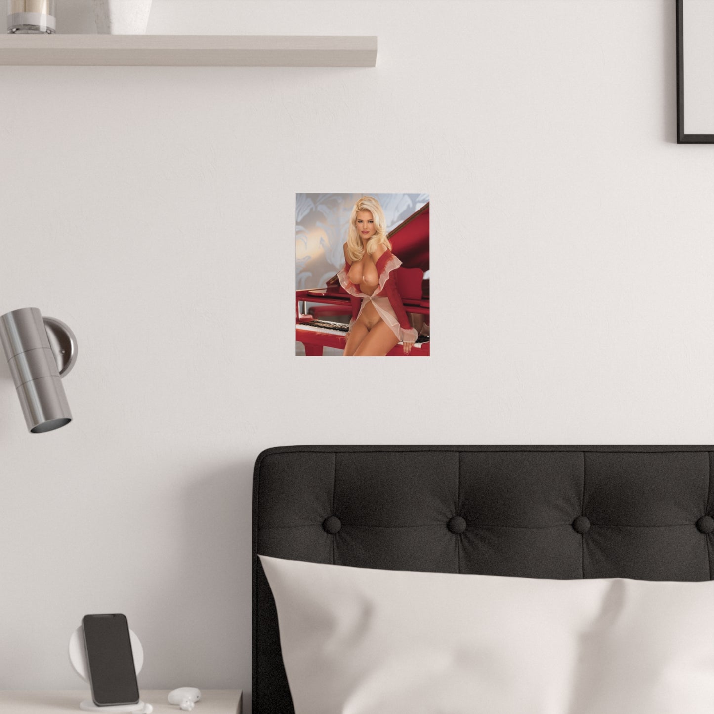 Satin Posters (210gsm) Playboy Playmate December 1996 Victoria Silvstedt