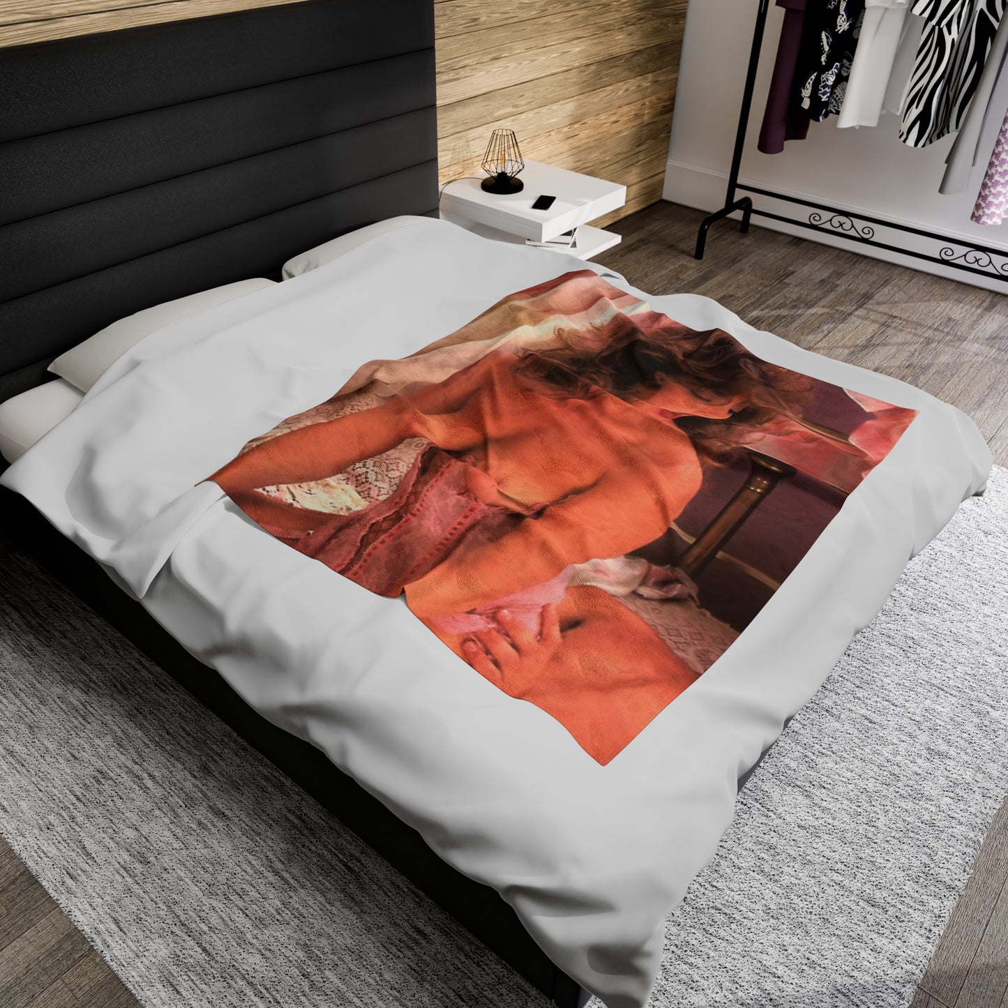 Velveteen Plush Blanket Traci Lords