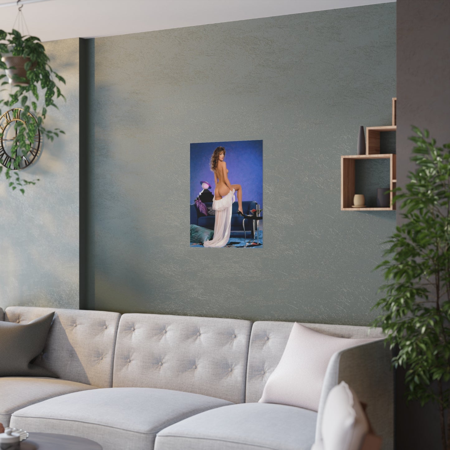 Satin Posters (210gsm) Pornstar Racquel Darrian Nude