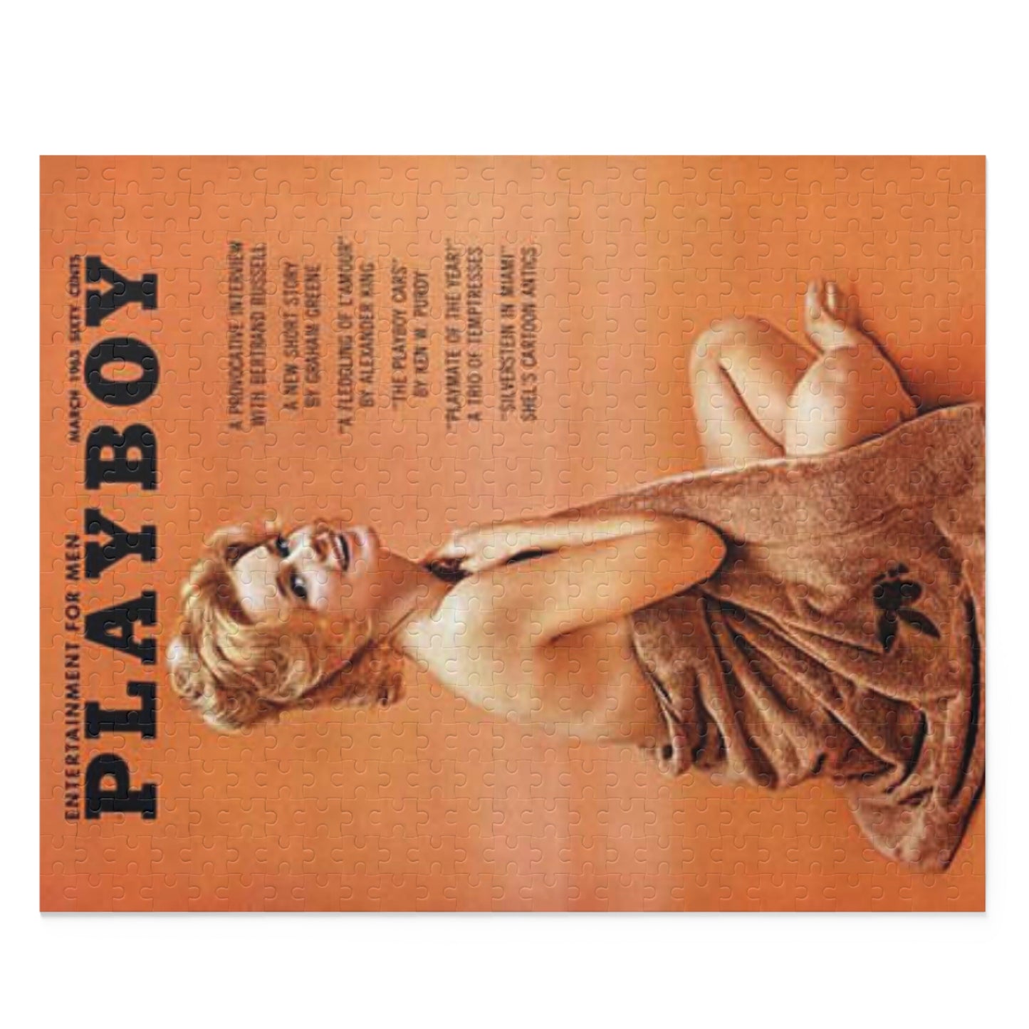 Puzzle (120, 252, 500-Piece) Playboy Cover March 1963