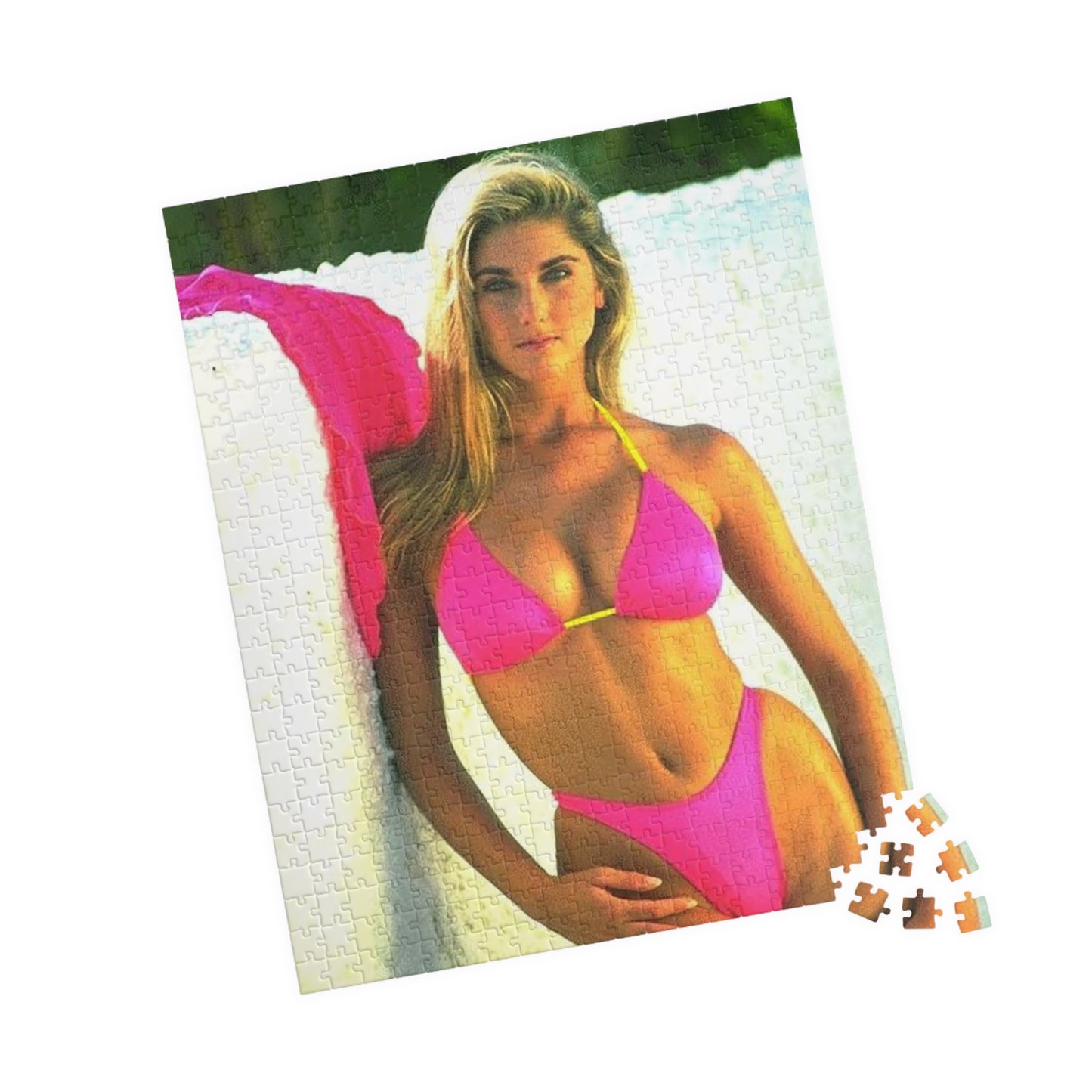 Puzzle (110, 252, 520, 1014-piece) Retro Bikini Babe April Storms