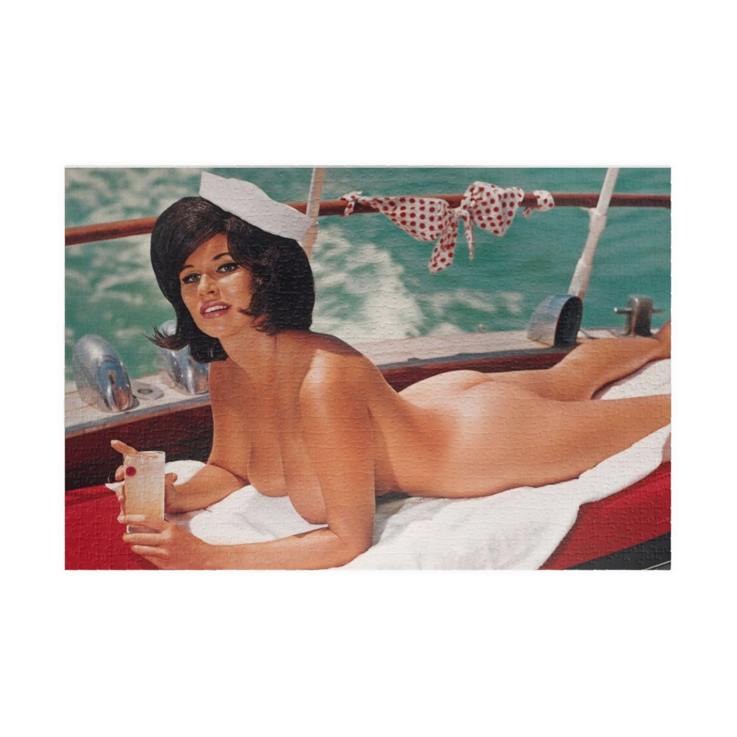 Puzzle (110, 252, 500, 1014-piece) Playboy Playmate April 1963 Sandra Settani