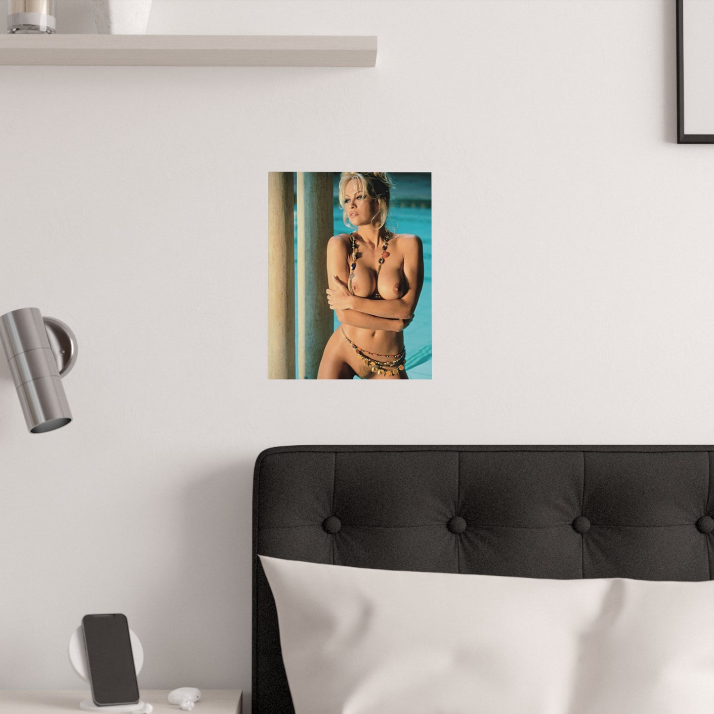 Satin Posters (210gsm) Pamela Anderson Nude #3