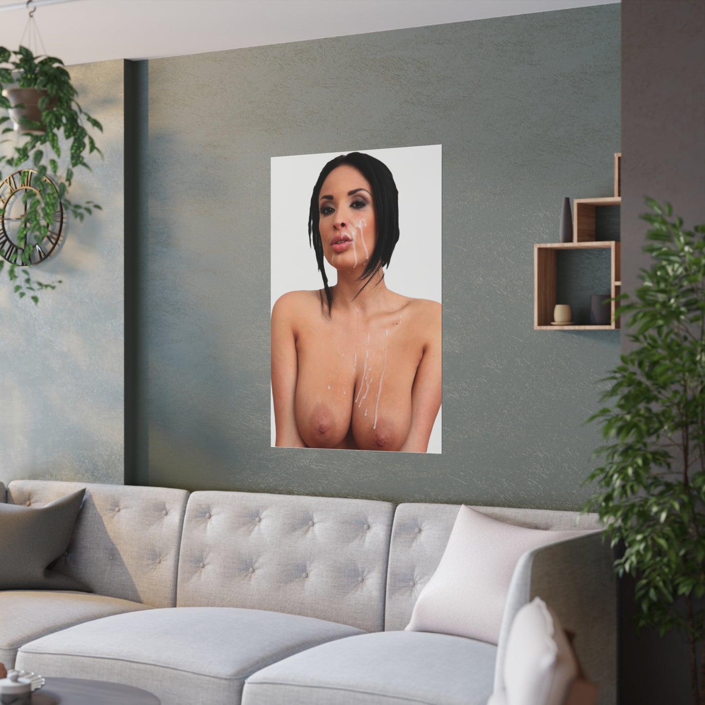 Satin Posters (210gsm) Anissa Kate Nude