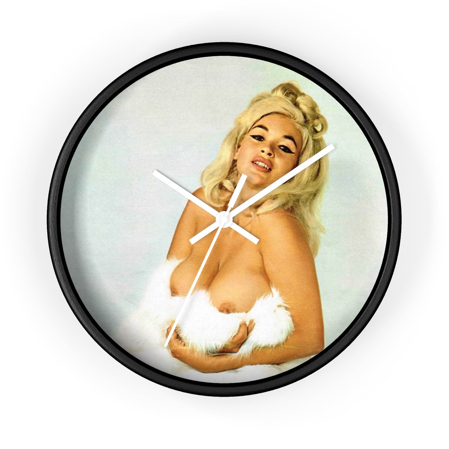 Wall Clock Jayne Mansfield Nude