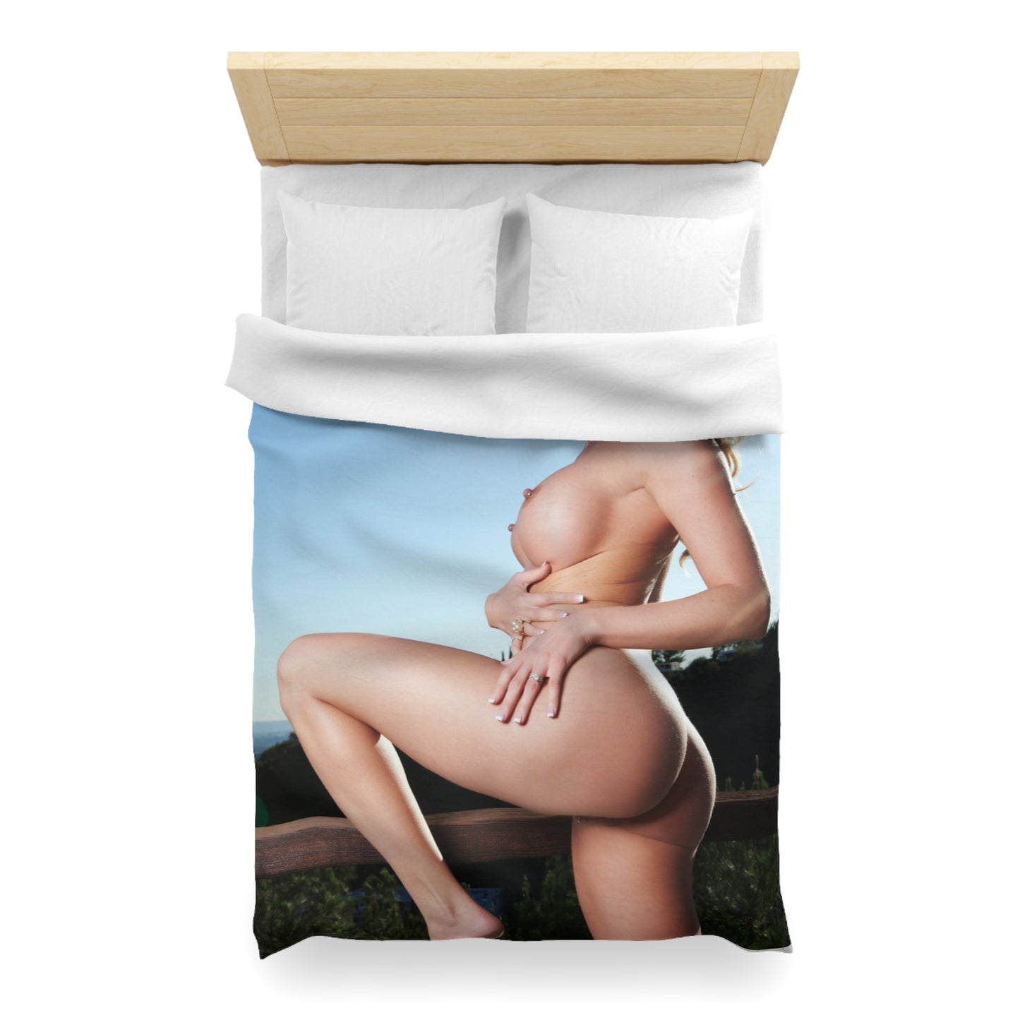 Microfiber Duvet Cover Penthouse Pet October 2012 Samantha Saint