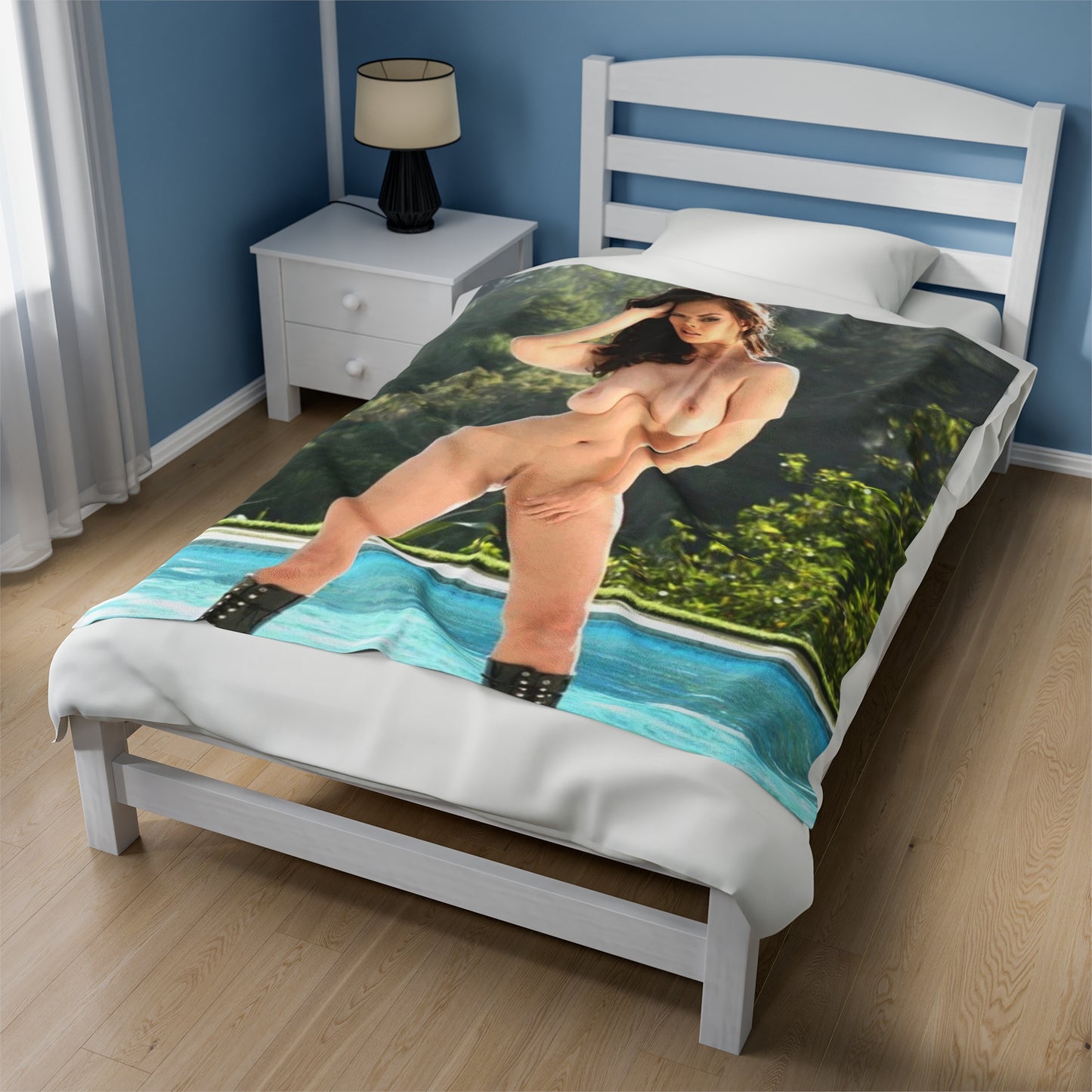 Velveteen Plush Blanket Porn Star Tera Patrick Nude