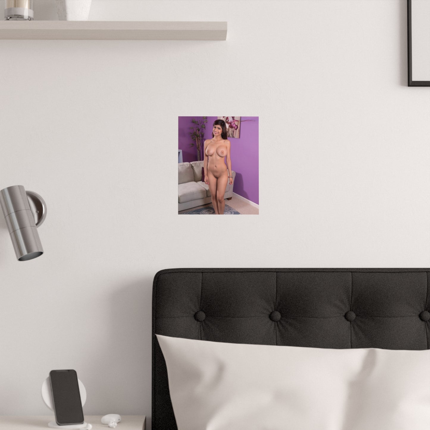 Satin Posters (210gsm) Mia Khalifa Nude