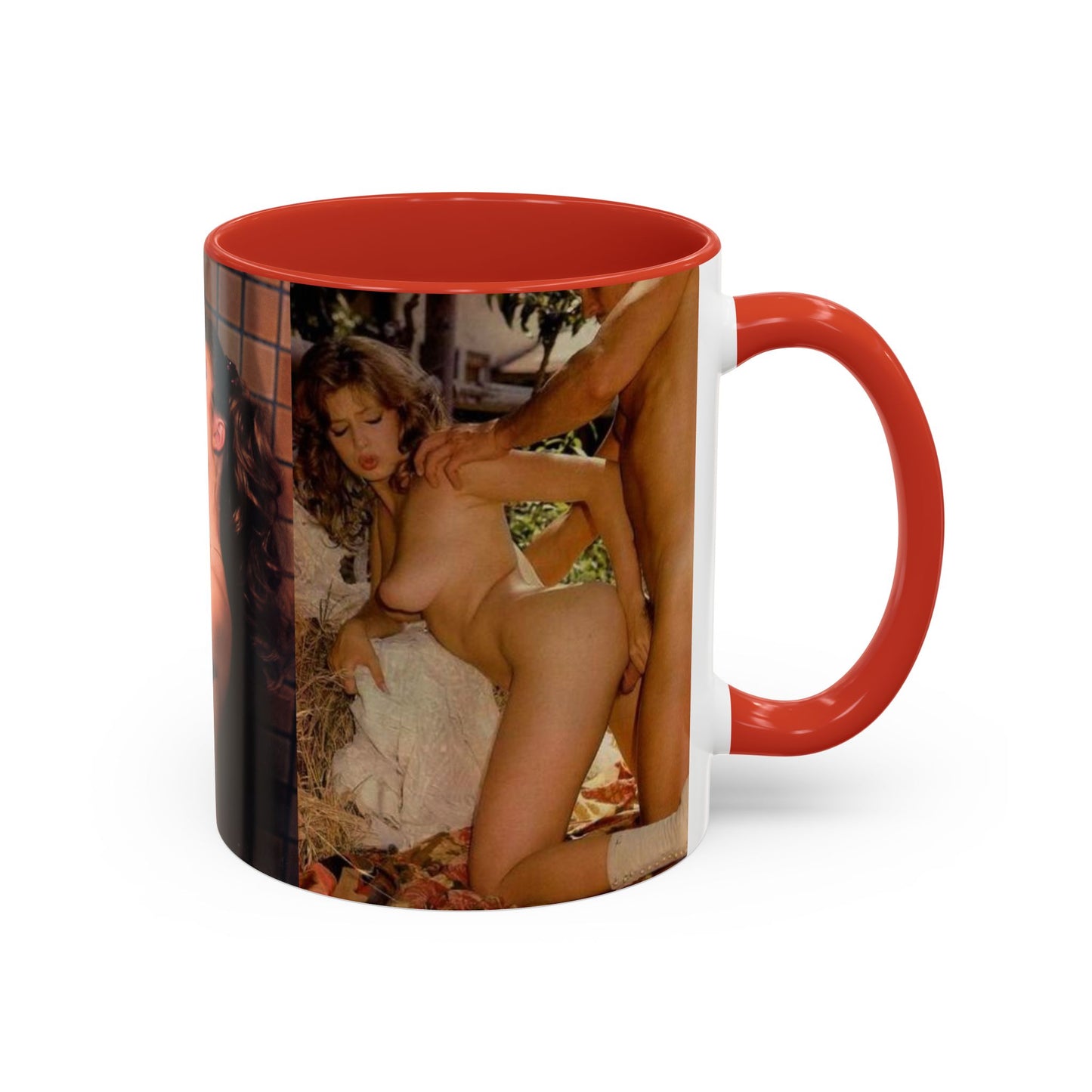 Accent Coffee Mug (11, 15oz) Retro Porn Star Traci Lords