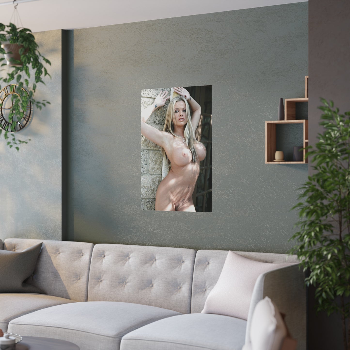 Satin Posters (210gsm) Pornstar Briana Banks Nude