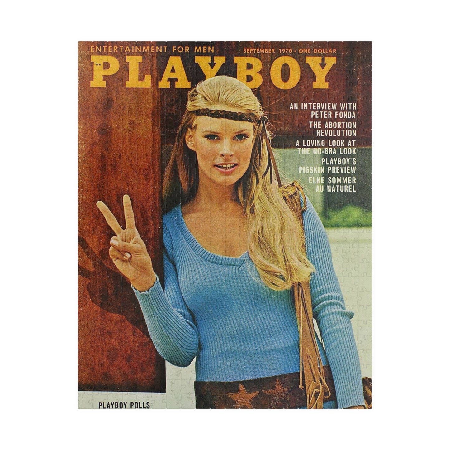 Puzzle (110, 252, 500, 1014-piece) Playboy Cover September 1970