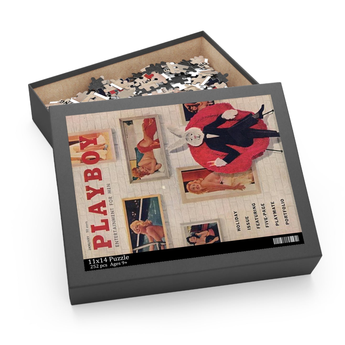 Puzzle (120, 252, 500-Piece) Playboy Cover January 1958