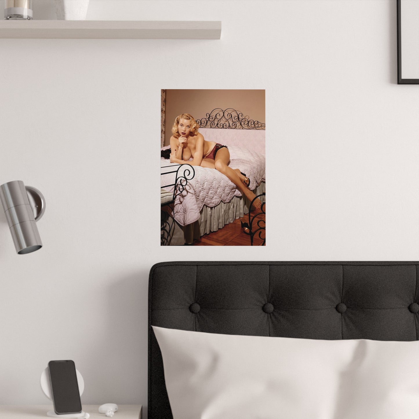 Satin Posters (210gsm) Playmate 1955 Eve Meyer Nude