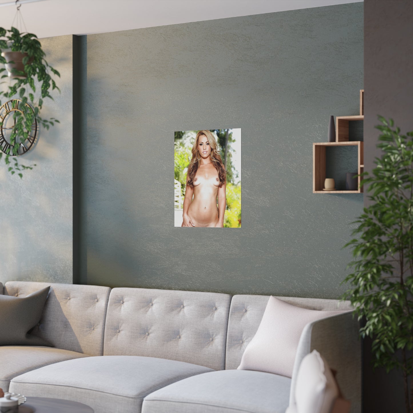 Satin Posters (210gsm) Pornstar Kelsie Monroe Nude