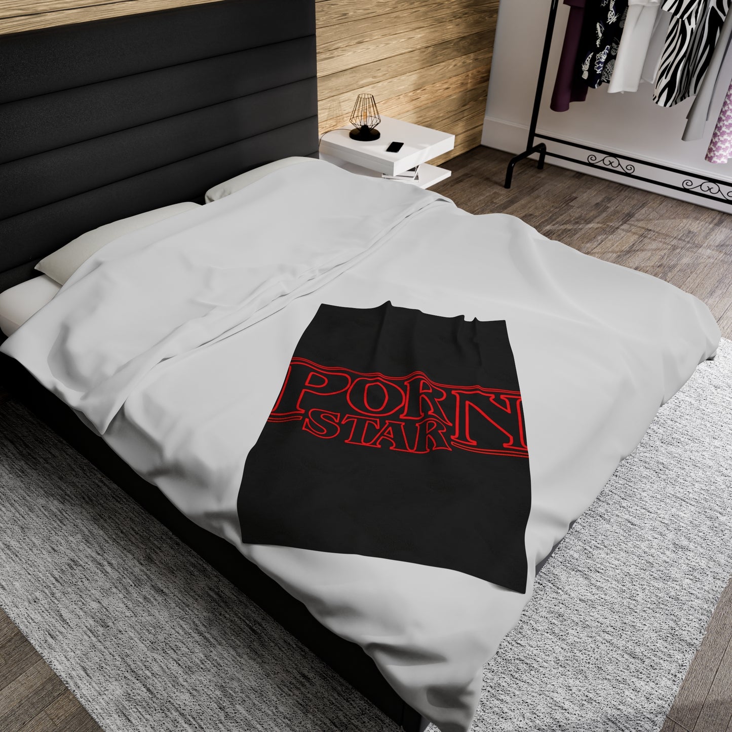 Velveteen Plush Blanket Porn Star