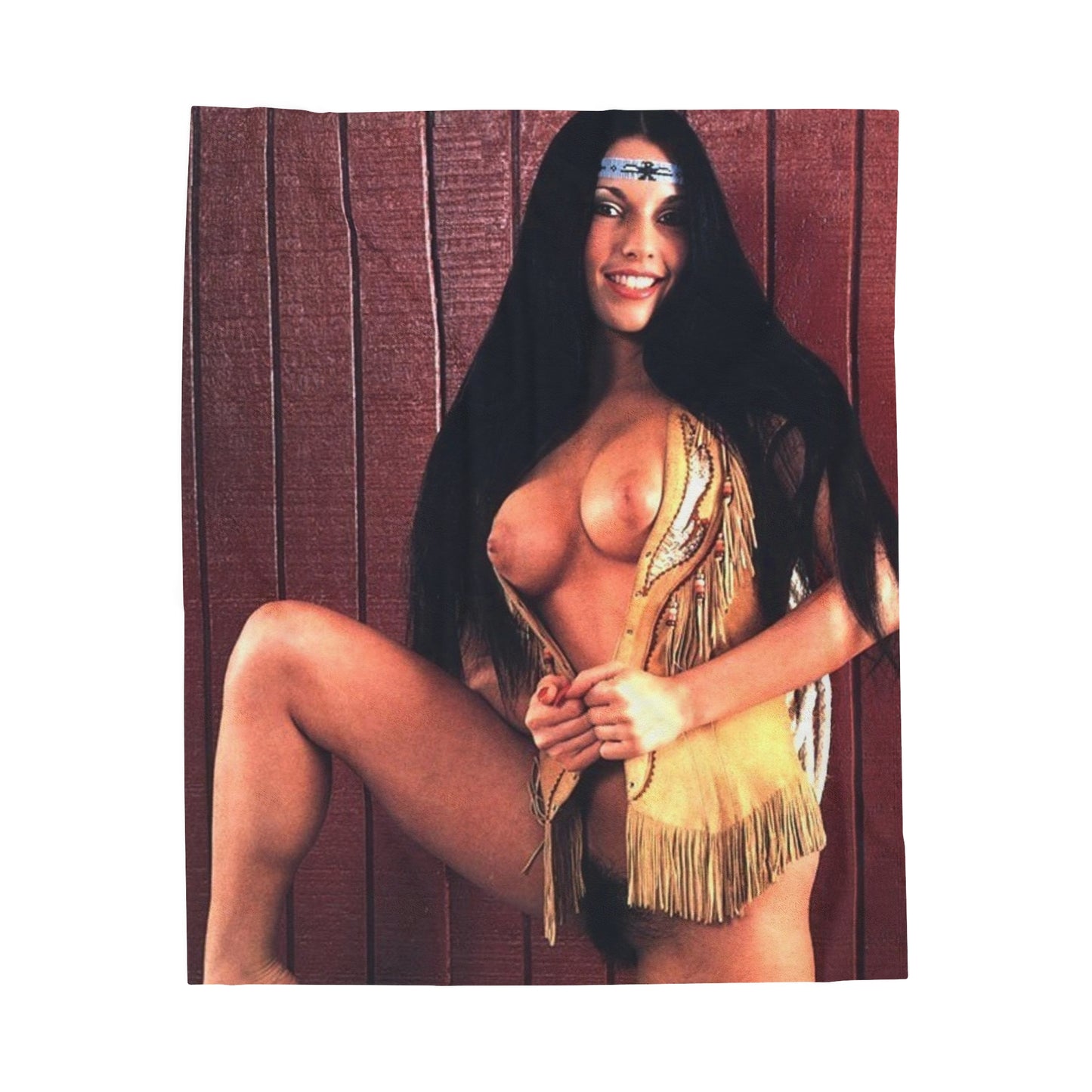 Velveteen Plush Blanket Porn Star Hyapatia Lee Nude