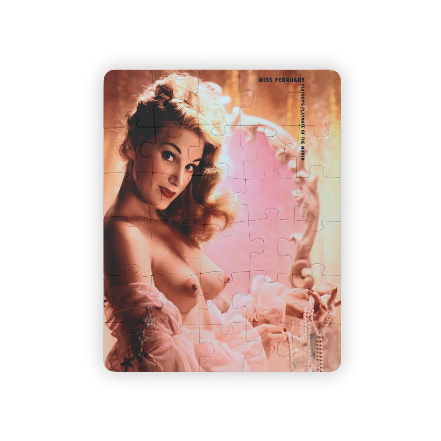 Puzzle, 30-Piece Playboy Playmate February 1954 Margaret Scott