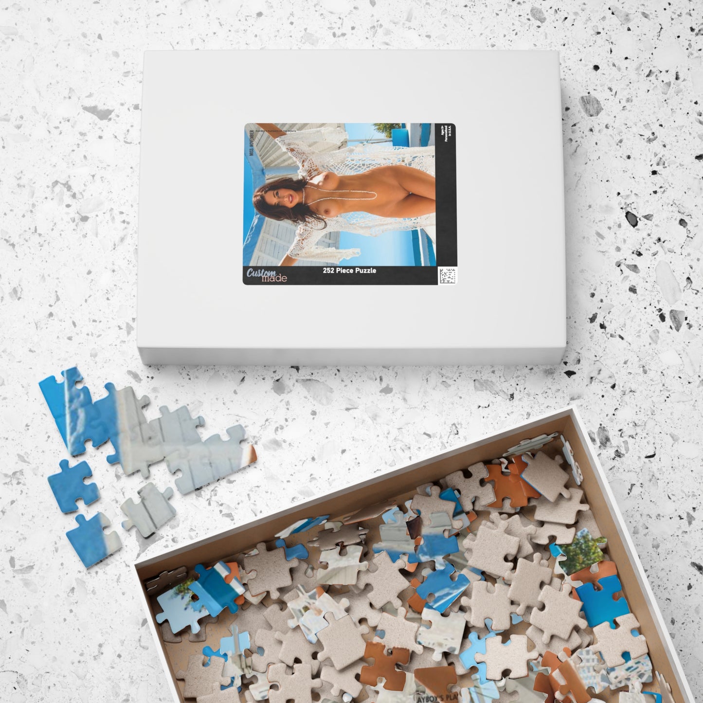 Puzzle (110, 252, 500, 1014-piece) Playmate November 2013 Gemma Lee Farrell