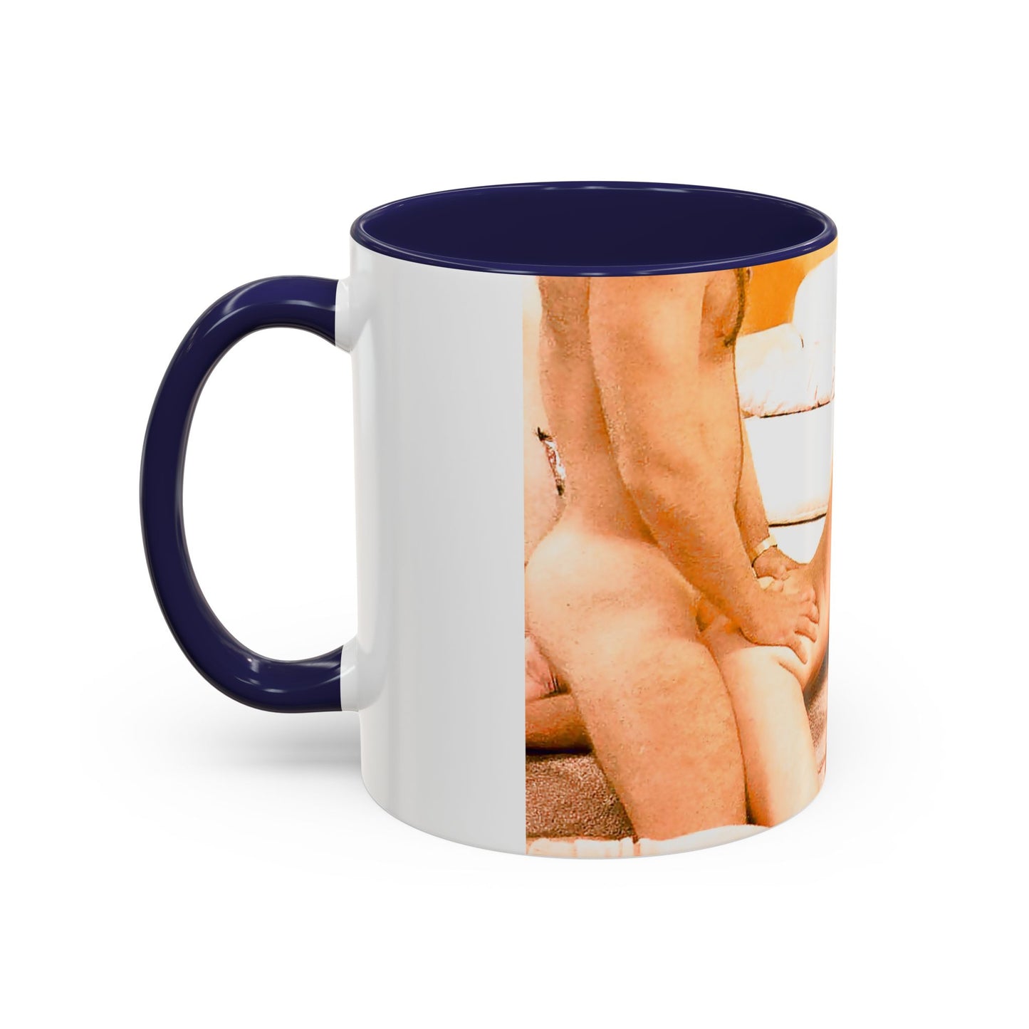 Accent Coffee Mug (11, 15oz) Traci Lords Nude Naked Fucking Retro