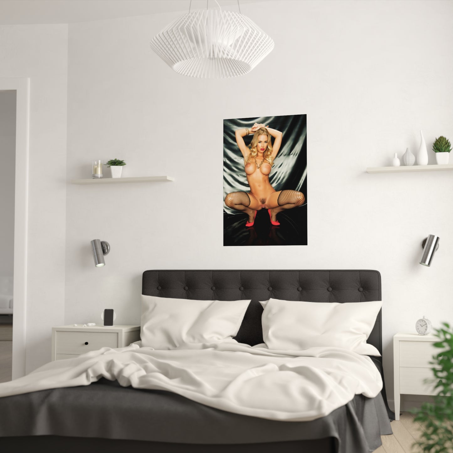 Satin Posters (210gsm) Penthouse Pet August 2012 Nicole Aniston
