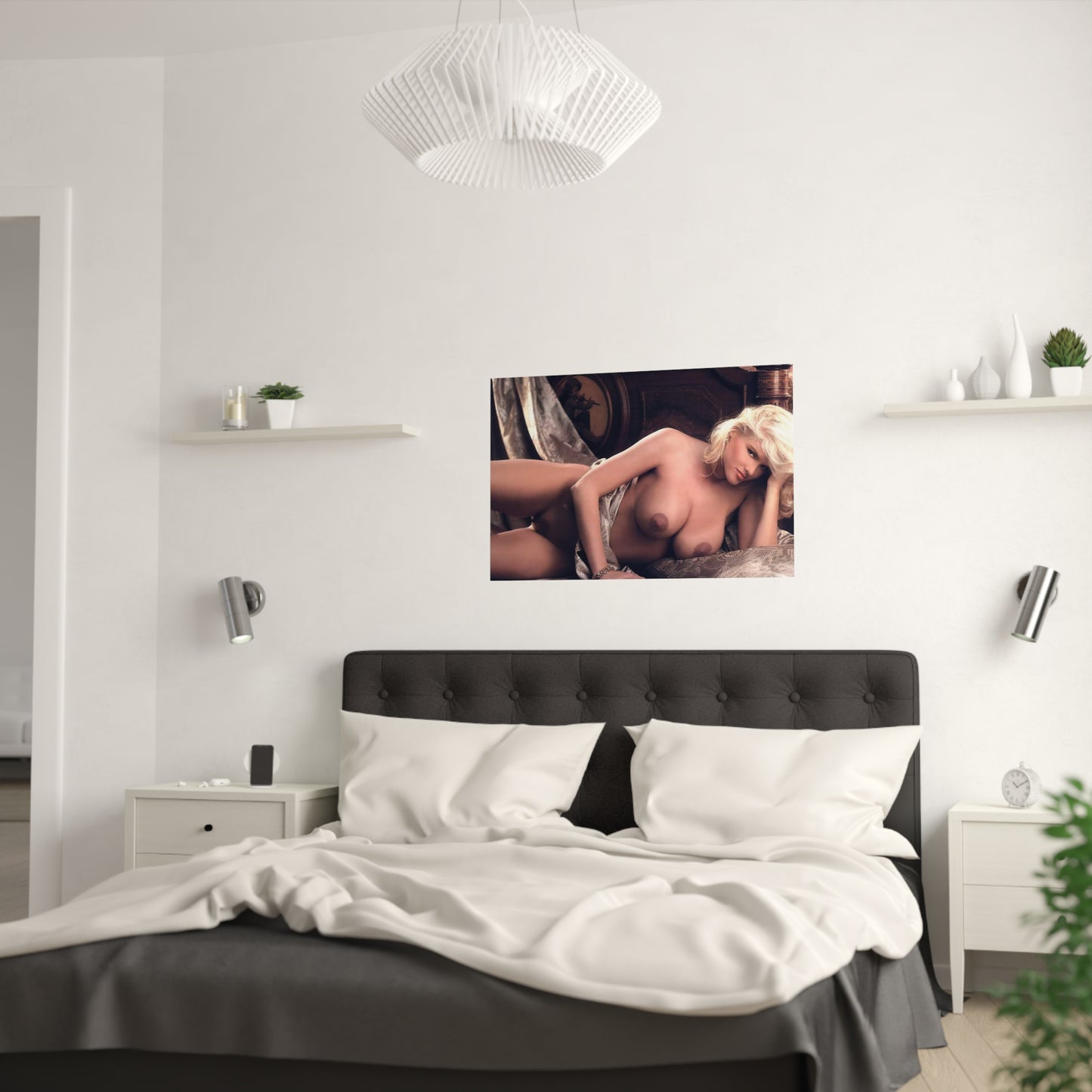 Satin Posters (210gsm) Anna Nicole Smith Nude
