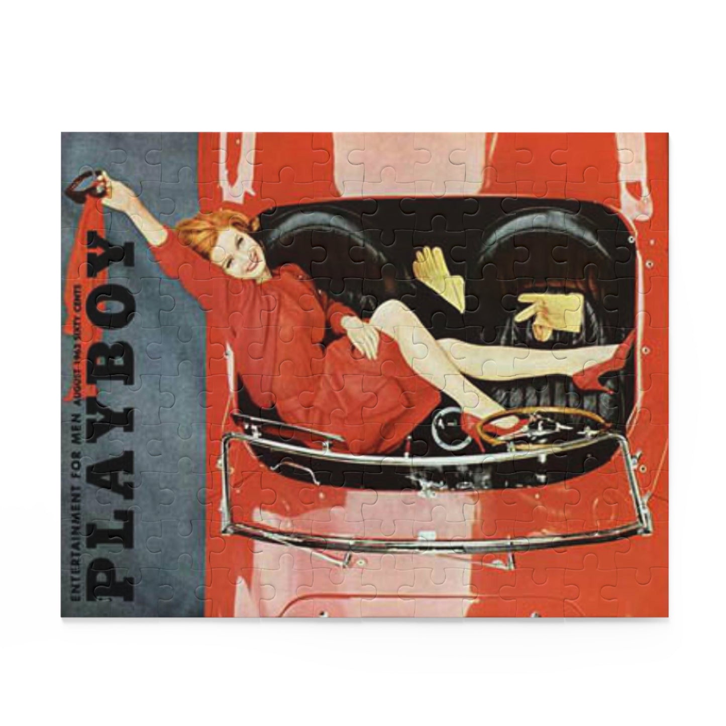 Puzzle (120, 252, 500-Piece) Playboy Cover August 1963