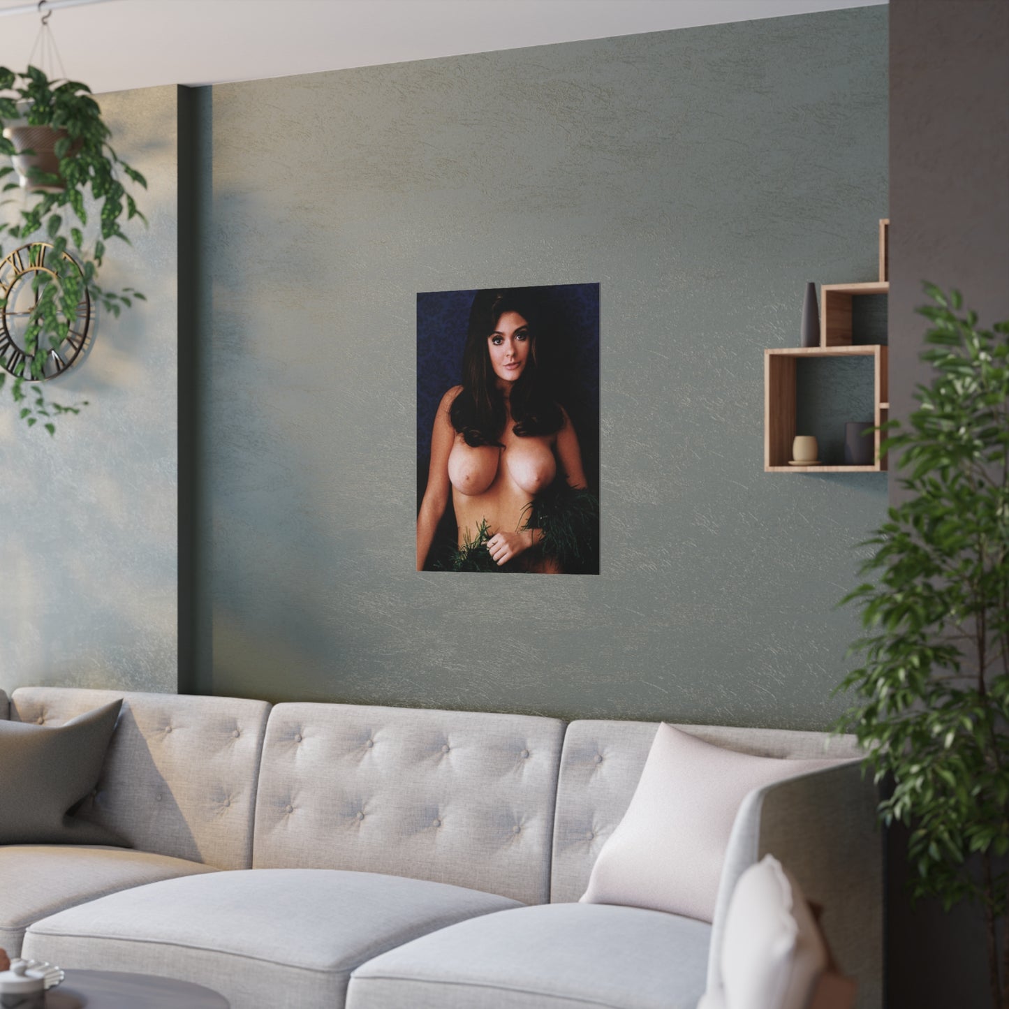 Satin Posters (210gsm) Playboy Playmate Cynthia Myers Nude