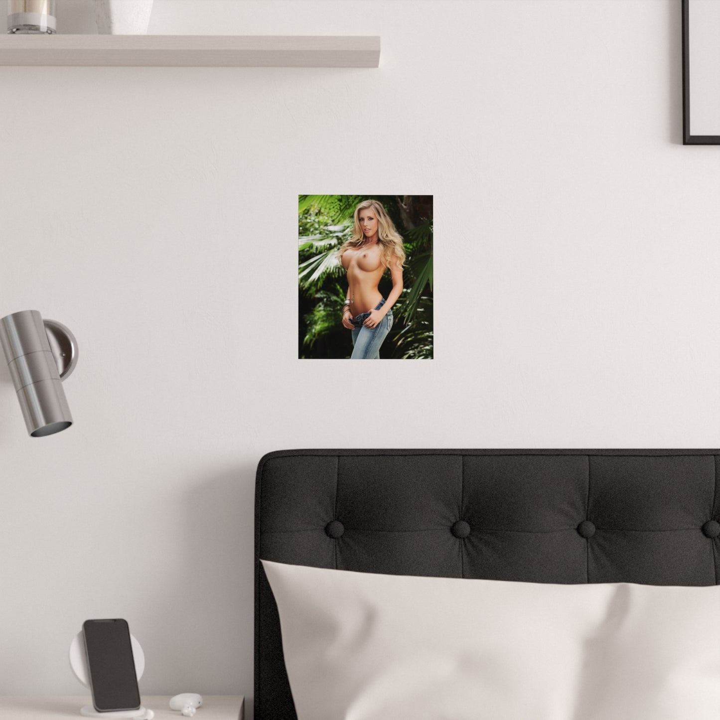 Satin Posters (210gsm) Adult Star Samantha Saint Nude
