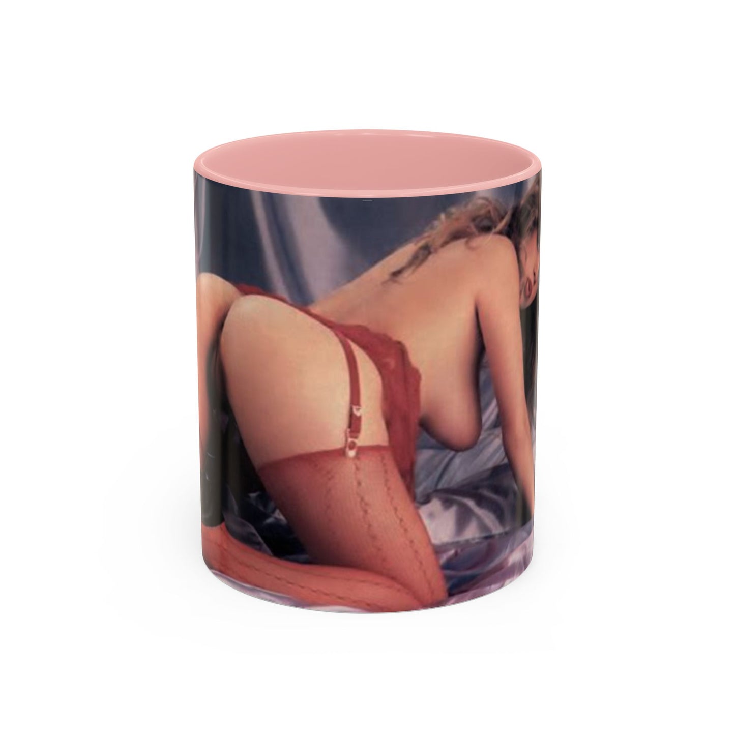 Accent Coffee Mug (11, 15oz) Traci Lords Naked Nude Retro