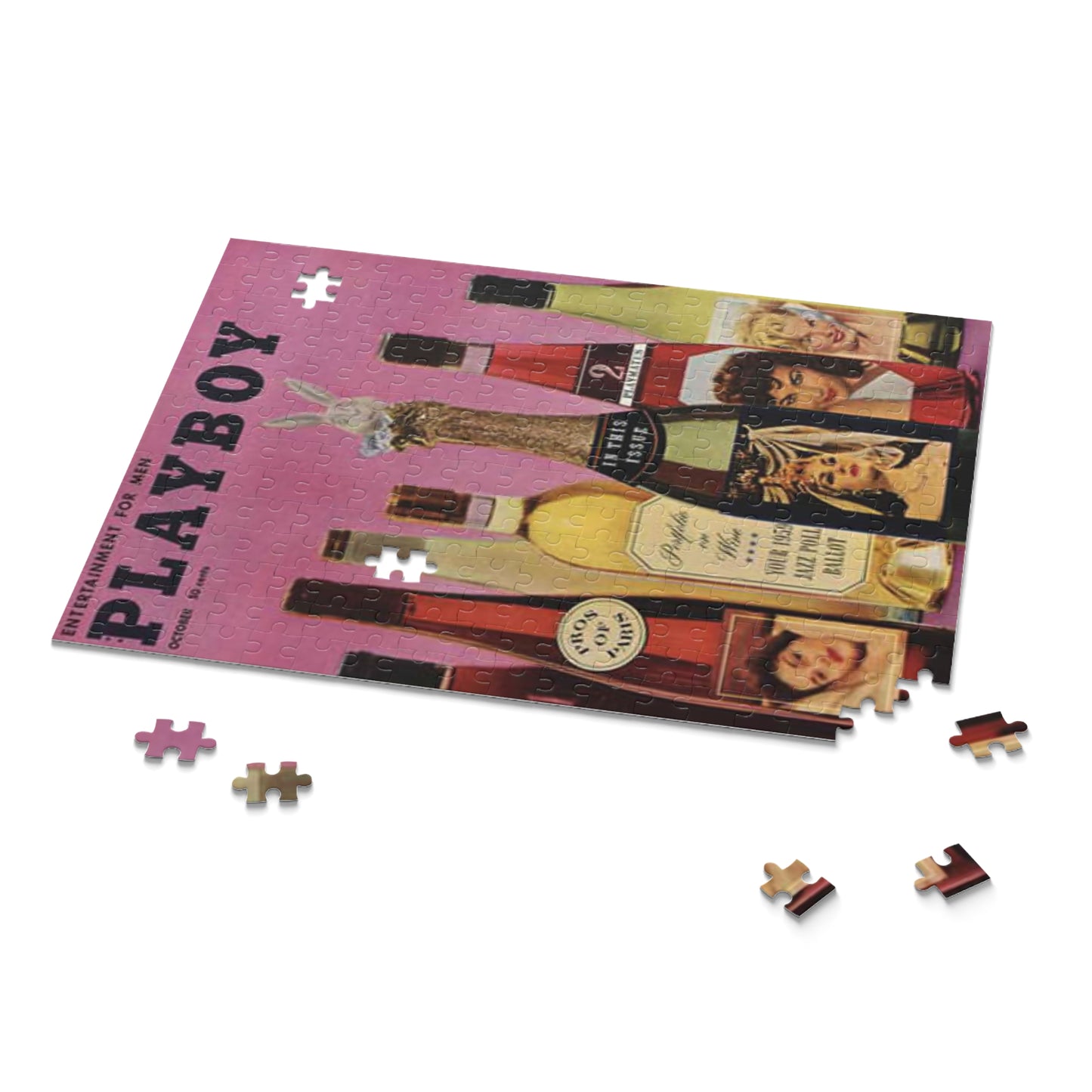 Puzzle (120, 252, 500-Piece) Playboy Cover October 1958