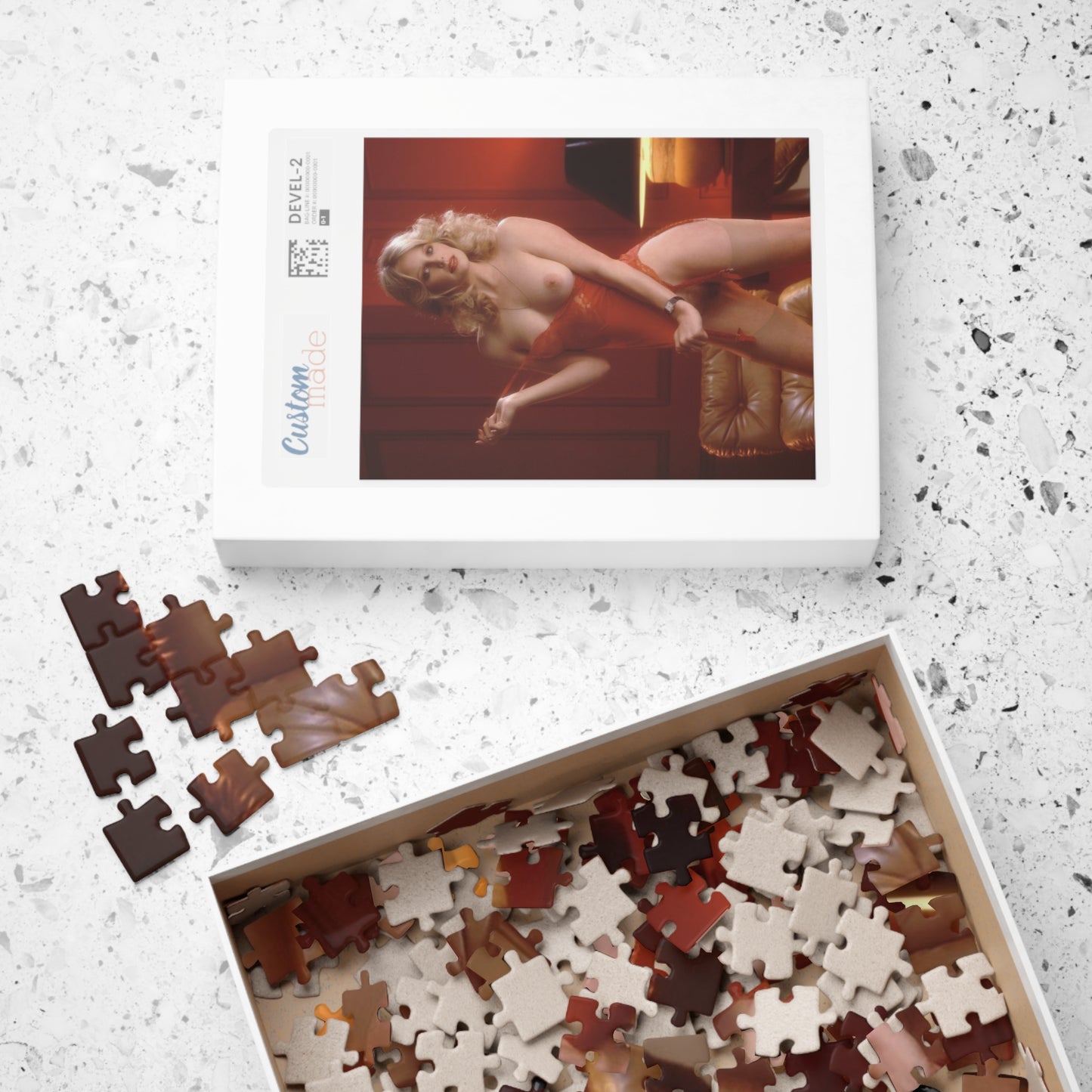 Puzzle (110, 252, 500, 1014-piece) Playboy Playmate May 1980 Martha Thomsen