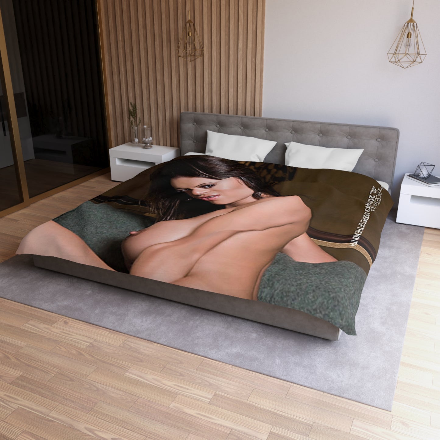 Microfiber Duvet Cover Penthouse Pet April 2011 Franceska Jaimes