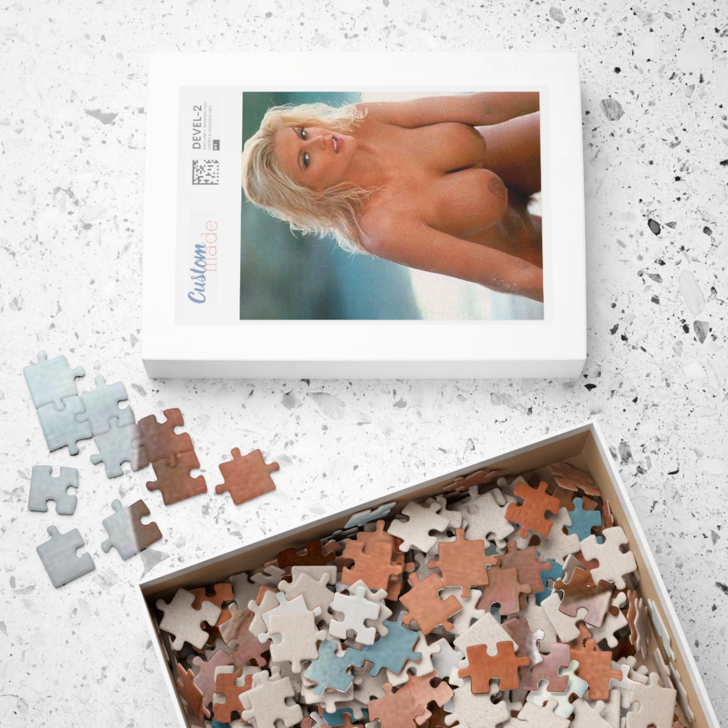 Puzzle (110, 252, 500, 1014-piece) Playboy Anna Nicole Smith Nude #2