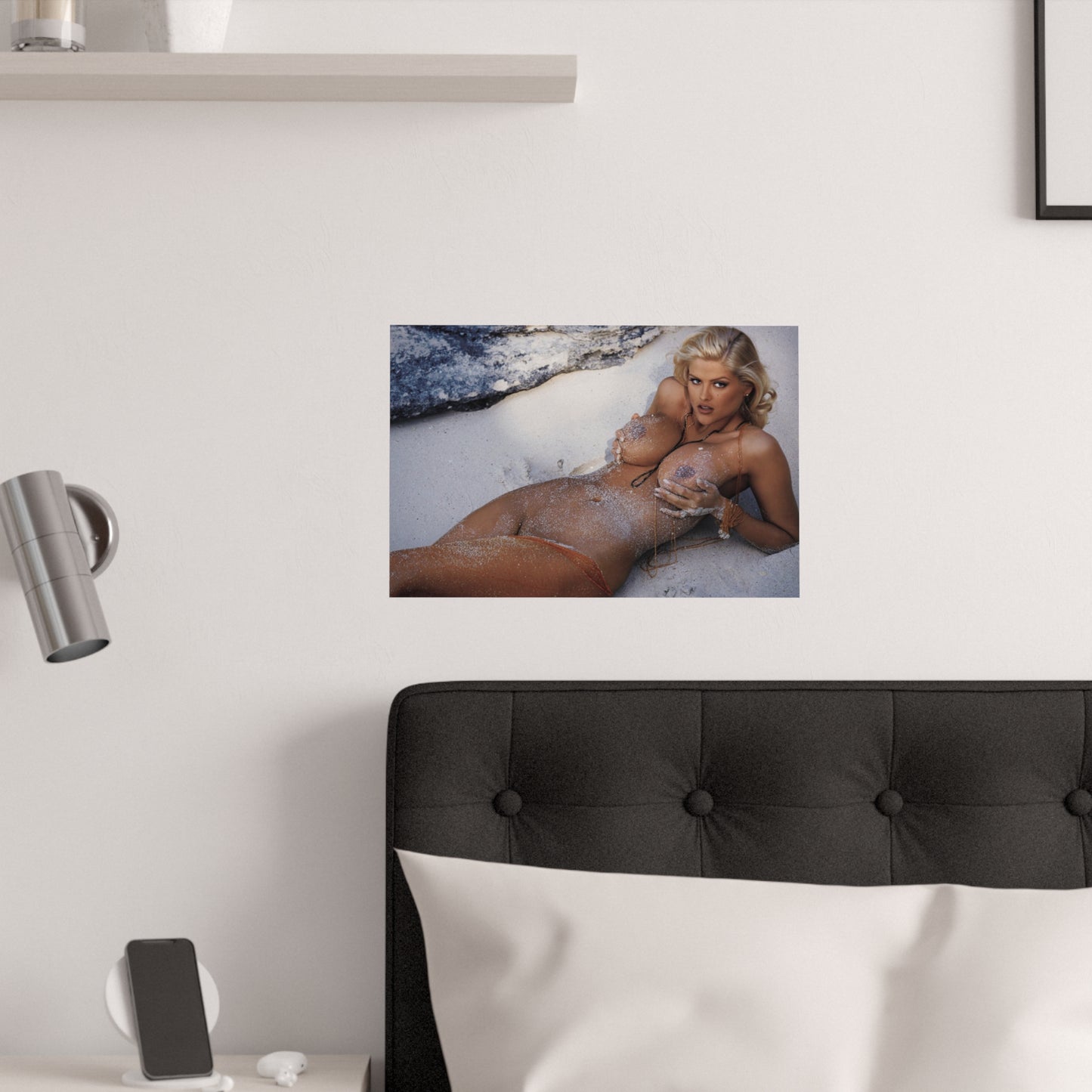 Satin Posters (210gsm) Anna Nicole Smith Nude