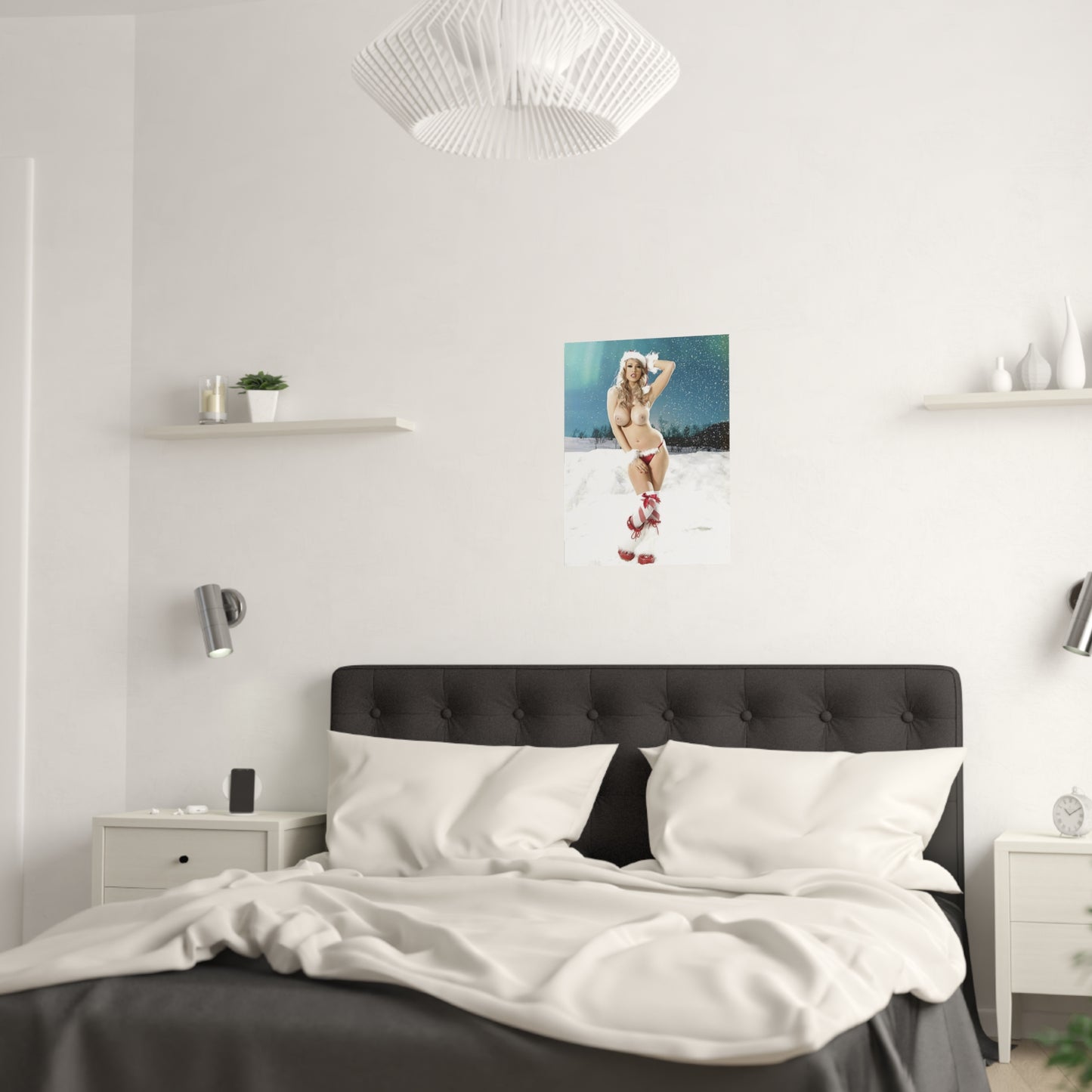 Satin Posters (210gsm) Christmas Pornstars Nude