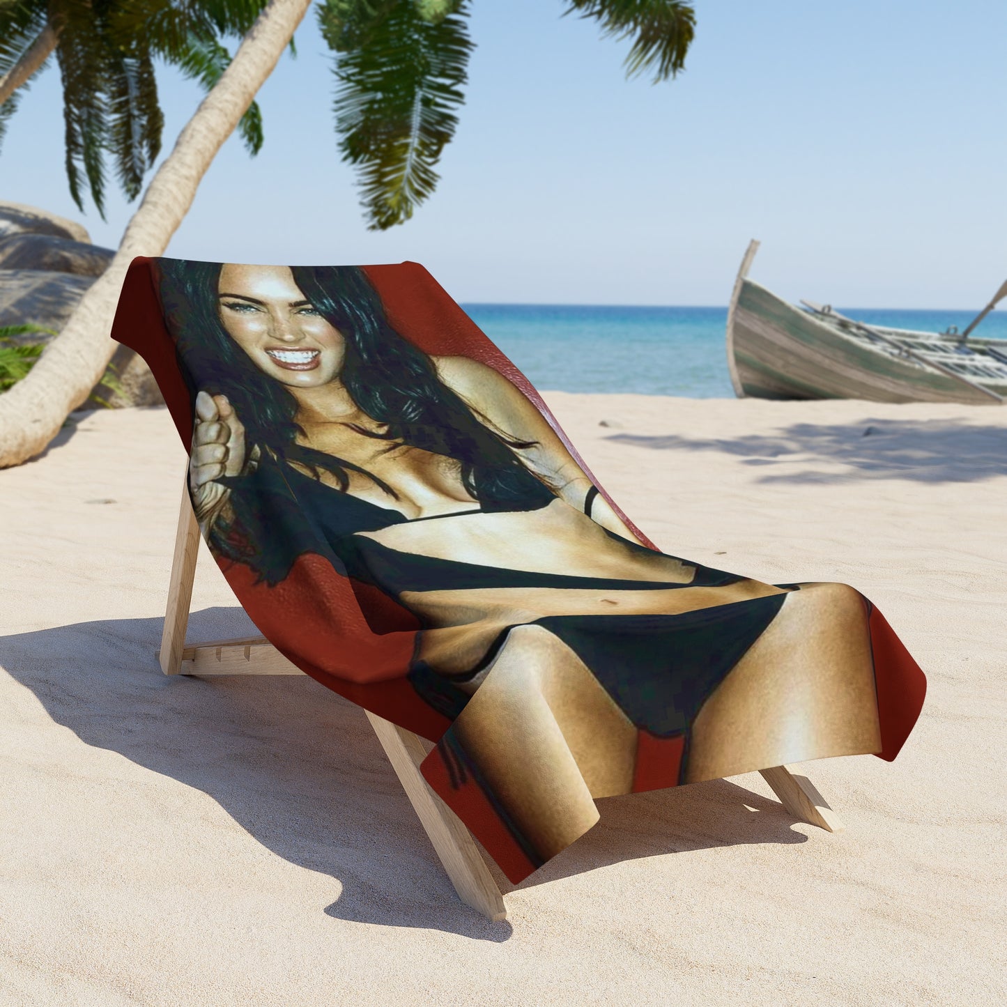 Beach Towel Megan Fox