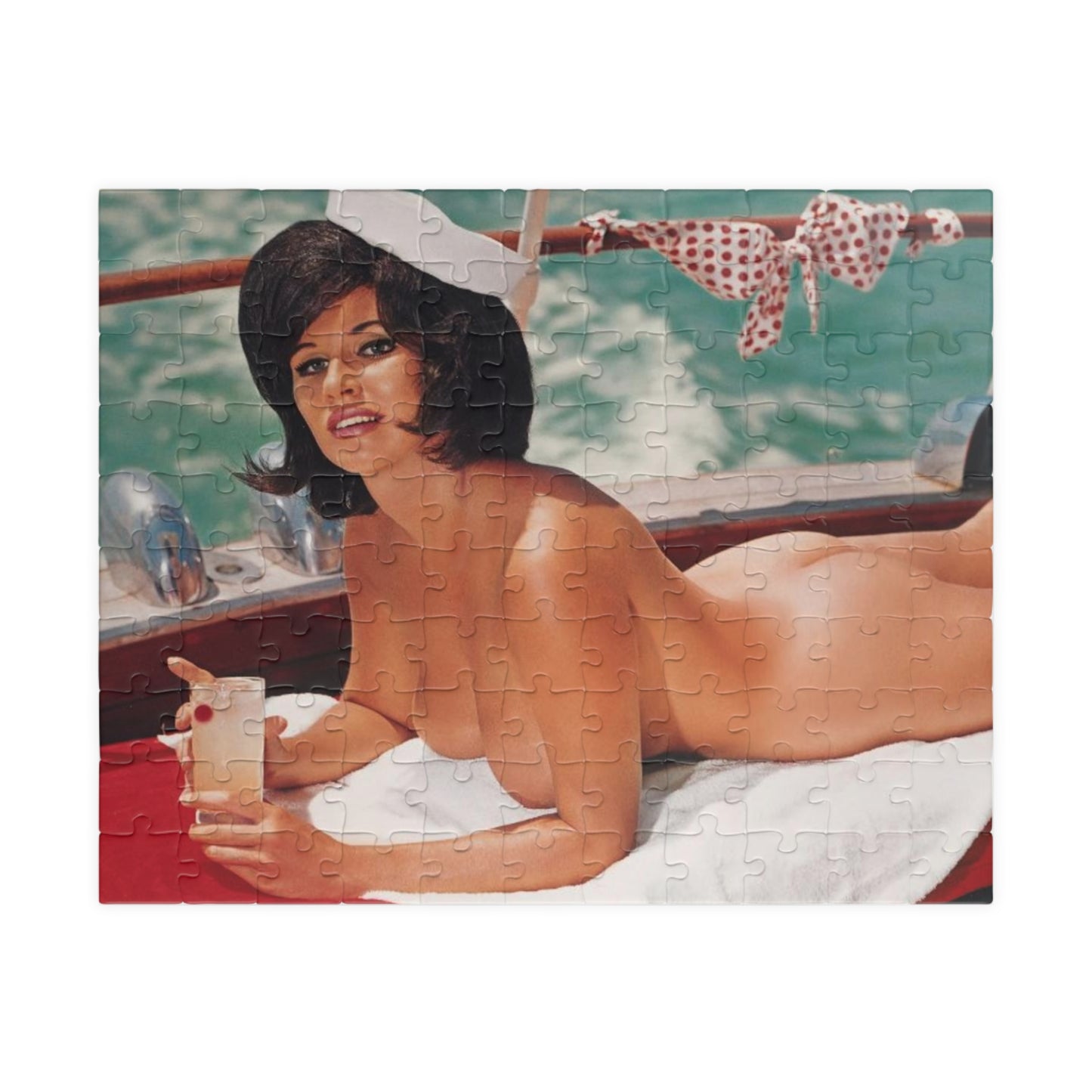 Puzzle (110, 252, 500, 1014-piece) Playboy Playmate April 1963 Sandra Settani