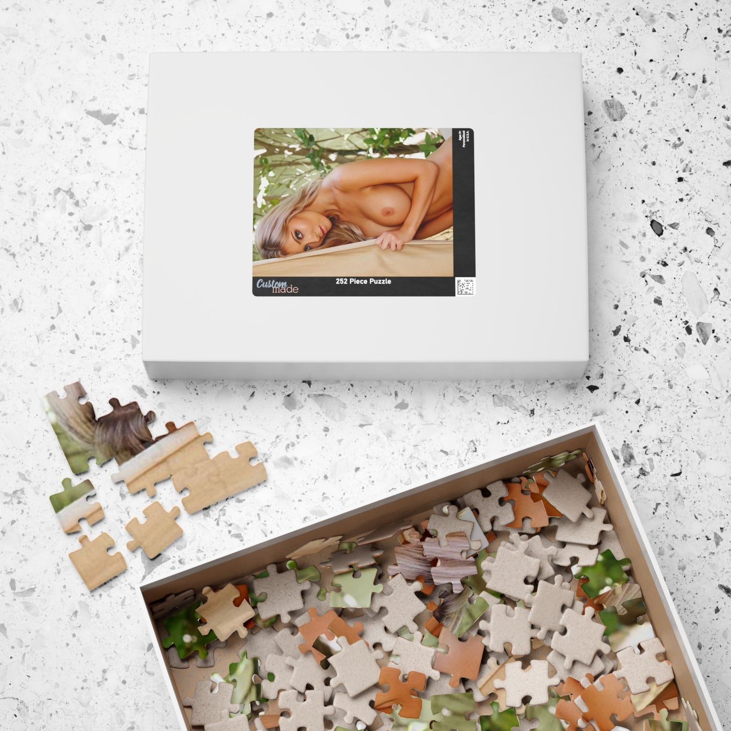 Puzzle (110, 252, 500, 1014-piece) Pet Harli Lotts Nude #2