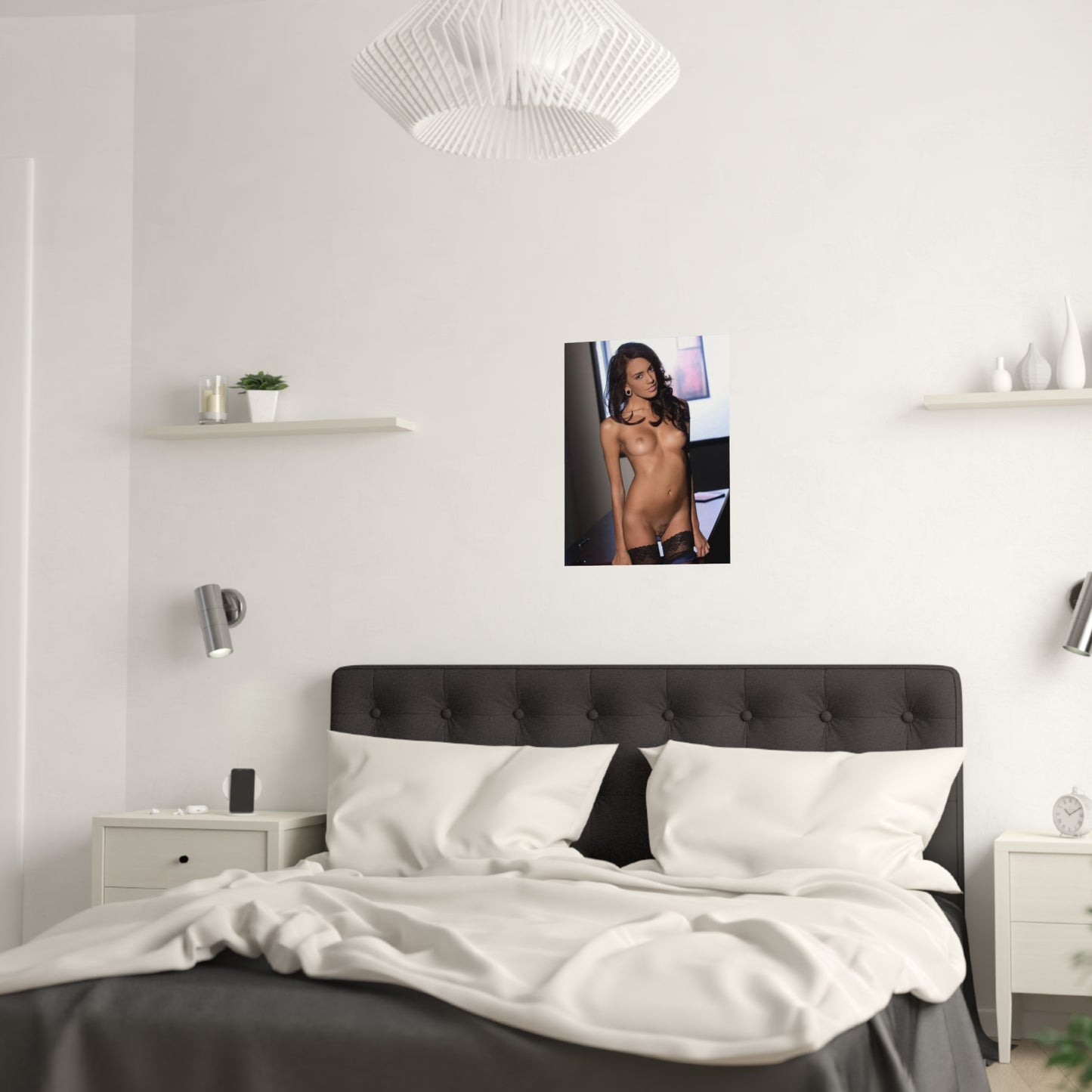 Satin Posters (210gsm) Pornstar Janice Griffith Nude
