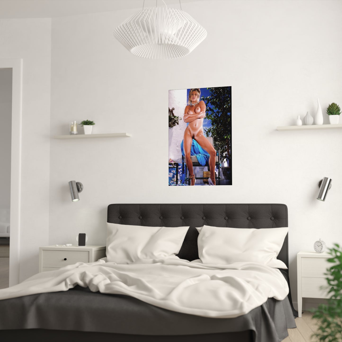Satin Posters (210gsm) Pornstar Racquel Darrian Nude