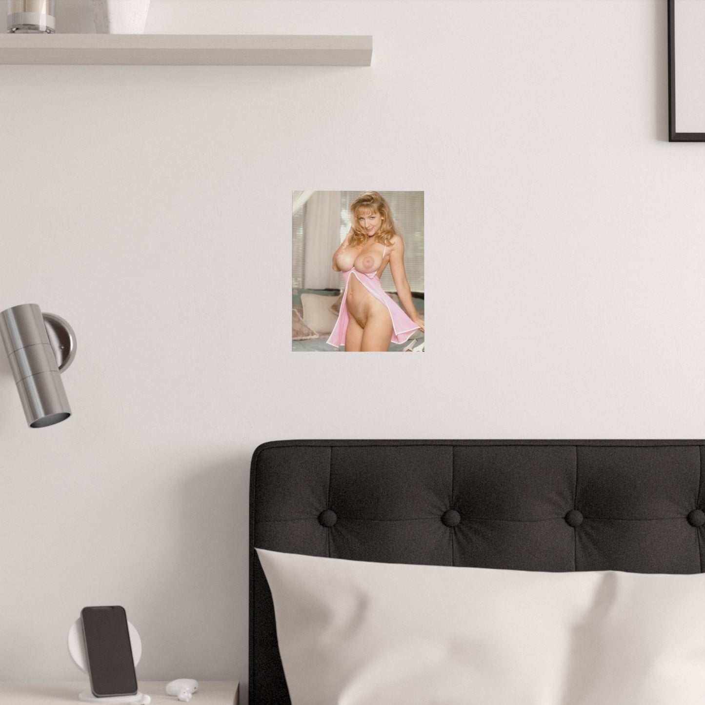 Satin Posters (210gsm) Retro Adult Star Danni Ashe Nude