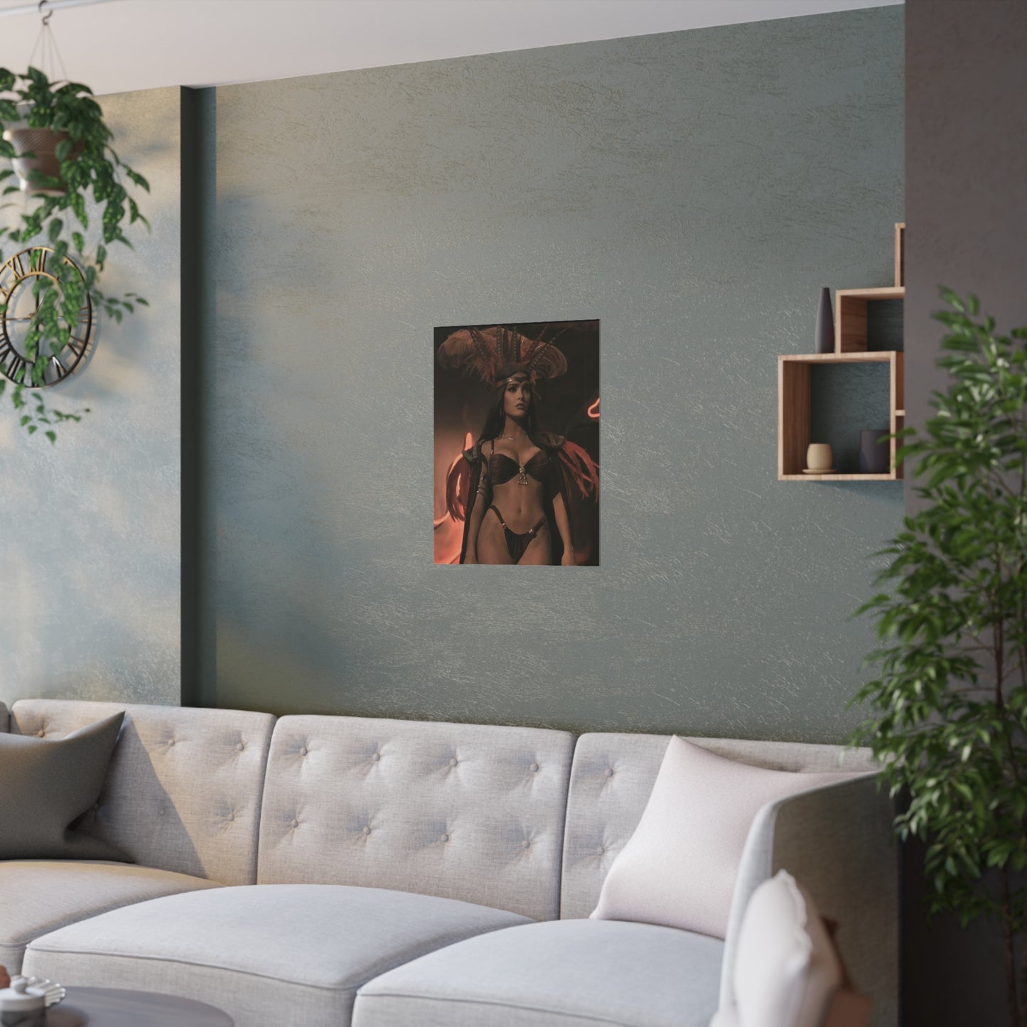 Satin Posters (210gsm) Salma Hayek Dusk til Dawn