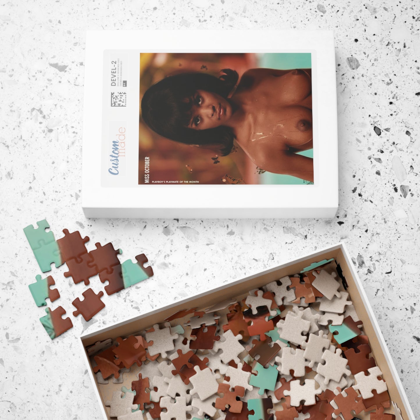 Puzzle (110, 252, 500, 1014-piece) Playboy Playmate October 1969 Jean Bell