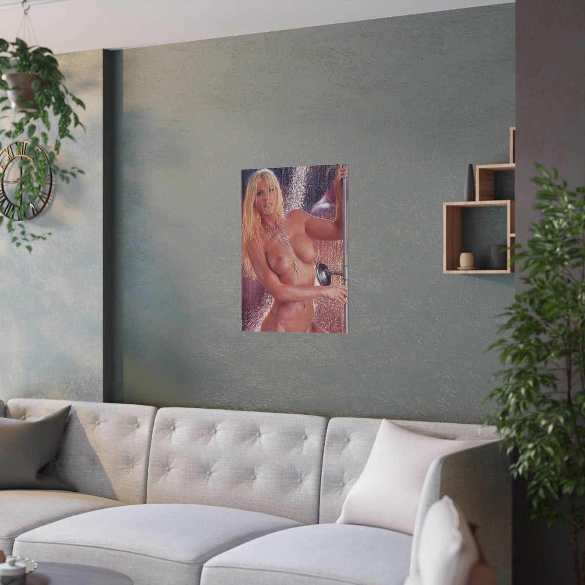 Satin Posters (210gsm) Torrie Wilson Nude