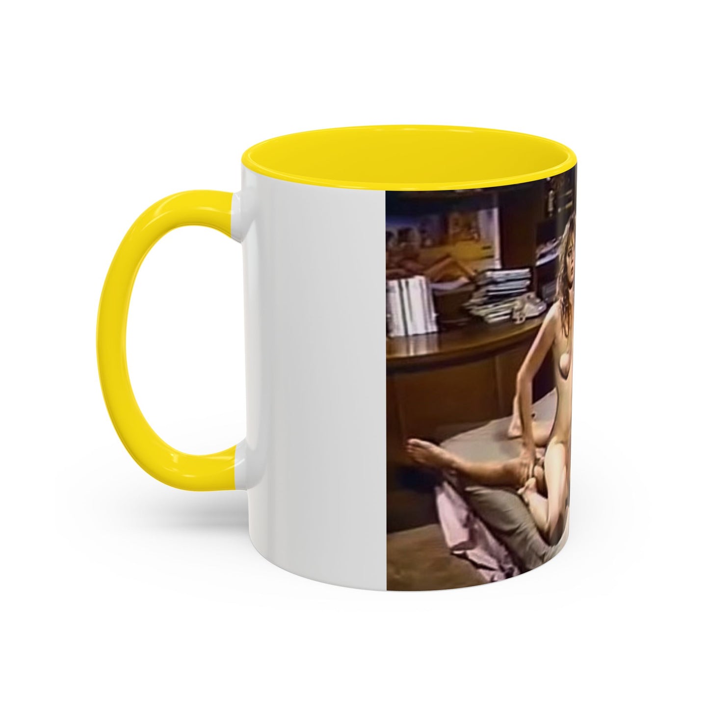 Accent Coffee Mug (11, 15oz) Traci Lords Nude Sex Retro Porn