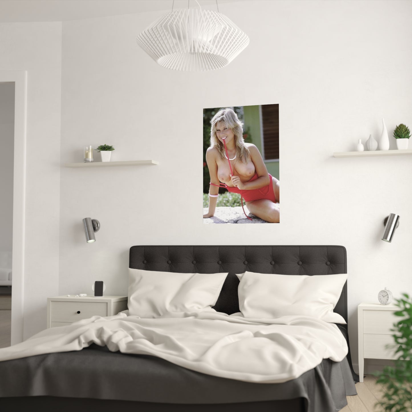 Satin Posters (210gsm) Samantha Fox Nude