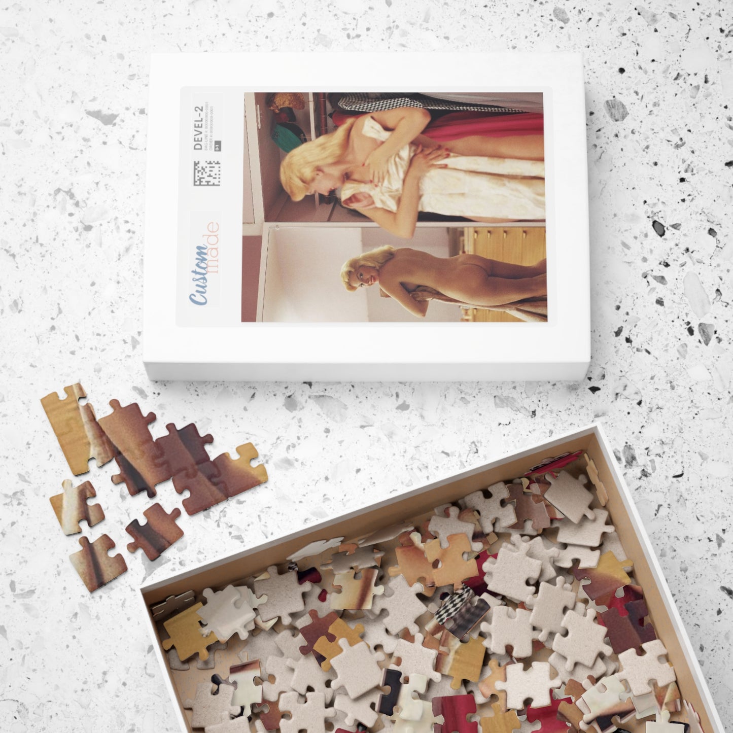 Puzzle (110, 252, 500, 1014-piece) Playboy Playmate February 1957 Sally Todd