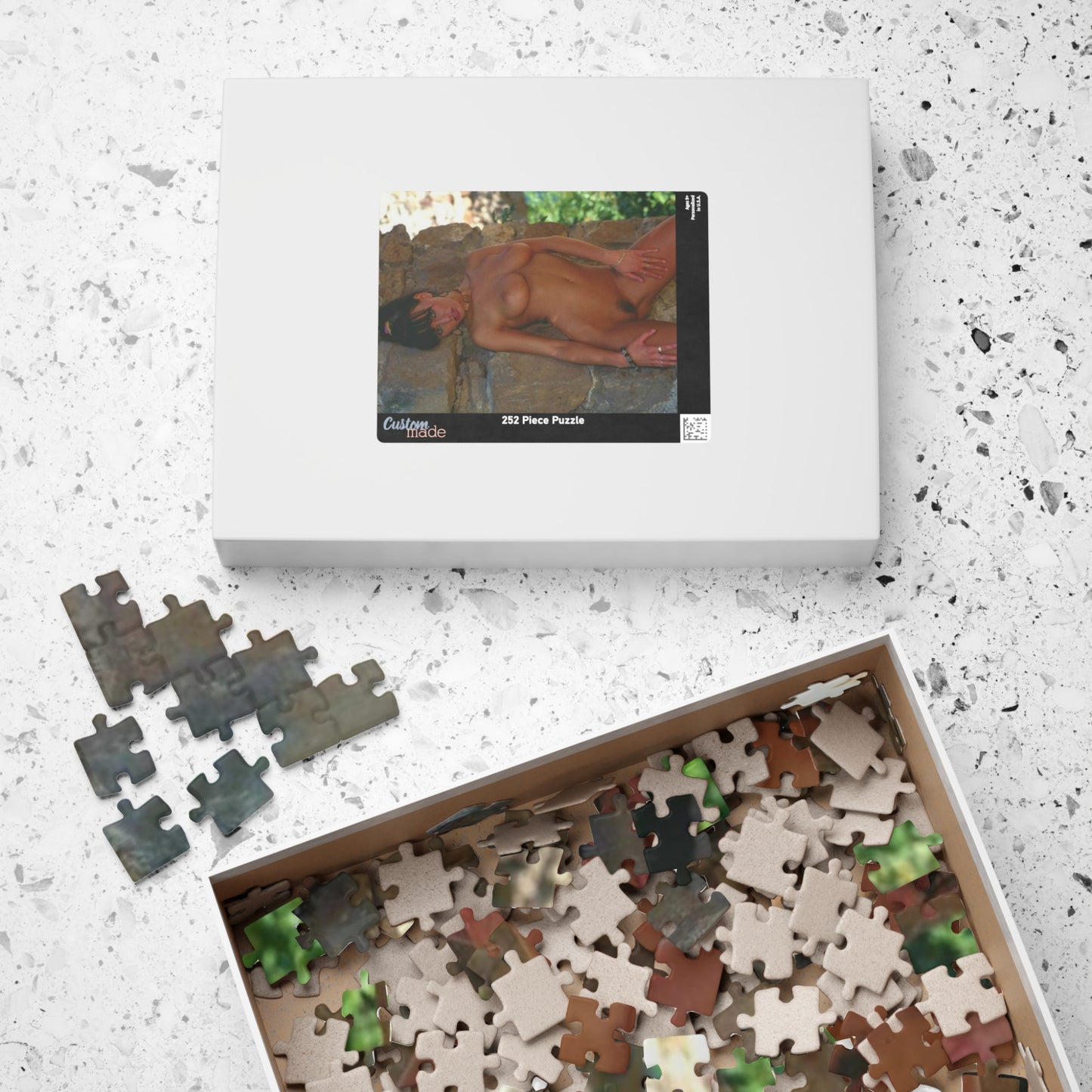 Puzzle (110, 252, 520, 1014-piece) Retro Porn Star Anita Blond