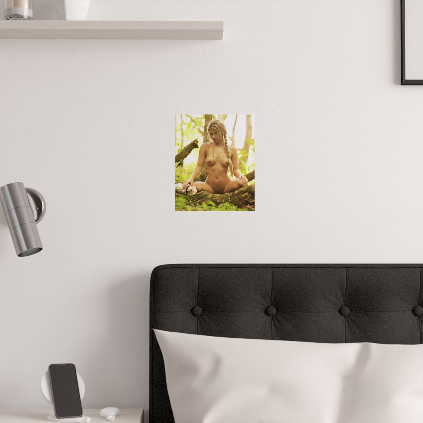 Satin Posters (210gsm) Sexy Pigtails Nude